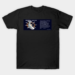 Moby Dick Image and Quote T-Shirt